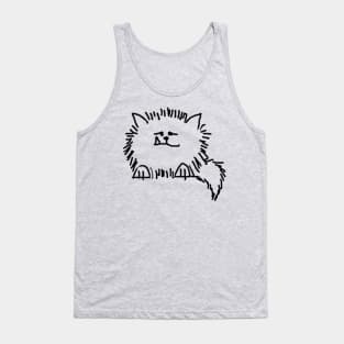 Snaggle Tooth Kitty Cat Tank Top